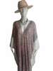 Long Cotton/Silk Kaftan - Midsummer