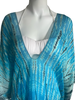 Long Silk Cover Up Kaftan - Sheer