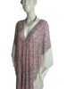 Long Cotton/Silk Kaftan - Midsummer