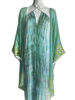 Long Tie Dye Silk Vacation Dress