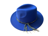 Fedora Custom Hat - Cobalt Blue