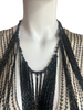 Fringe Beaded Necklace