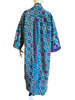Embroidered Gypset Coat - Teal Multi