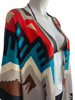 Mid Length Silk Maxi Kaftan - Tahoe