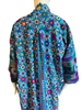 Embroidered Gypset Coat - Teal Multi