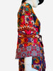 Embroidered Gypset Coat - Red