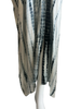 Long Silk Slit Kaftan - Handmade Tie Dye