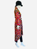 Embroidered Gypset Coat - Red