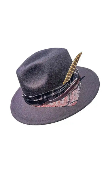 Fedora Custom Hat - Grey