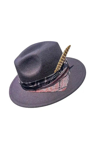 Fedora Custom Hat - Grey