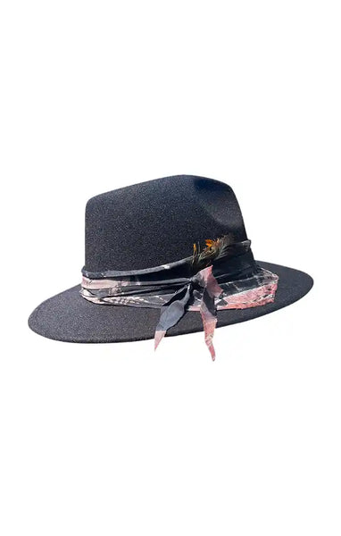 Fedora Custom Hat - Black