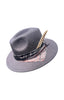 Fedora Custom Hat - Grey