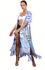 Crete Postcard - Ruffle Kimono Robe