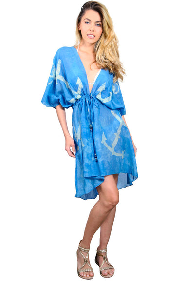 Cape Cod Mini Cascade Robe - S Blue