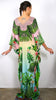 Banana Palm / Eiffel Maxi Kaftan