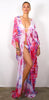 Sea Urchin - Side Drape Kaftan