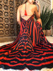 Regal Zebra - Maxi Dress