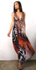 Hot Lava - Drawstring Slit Dress