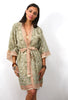 Tiger - Short Kimono Cotton Robe