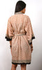 Doily - Short Kimono Cotton Robe