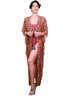 Jaguar - Side Drape Maxi Kaftan