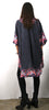 Fall Floral - High Low Kimono Topper