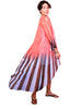 Blush Fan - Long Curved Robe