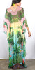 Banana Palm Ombre- Side Drape Kaftan