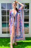 Art Deco / Liberty - Side Drape Kaftan