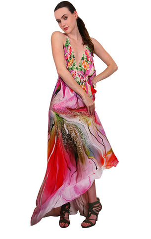 Flower Burst - Maxi Dress