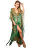 Poison Ivy  - Long Open Kaftan