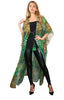 Poison Ivy  - Long Open Kaftan