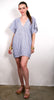 Linen - Short V-neck Tunic