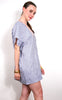 Linen - Short V-neck Tunic