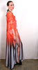Blush Fan - Side Drape Maxi Kaftan