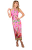 Yellow Blossom - Long Sarong Dress