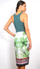 Banana Palm - Short Sarong Skirt