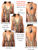 Art Deco / Liberty - Maxi Dress