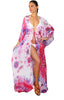 Sea Urchin - Side Drape Kaftan