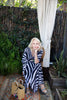 Zebra - Eiffel Maxi Poncho Kaftan