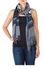 Tahoe Open Front Poncho - Blue Boot